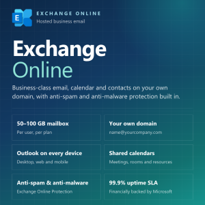 Genuine Microsoft Exchange Online email licence from CorpKind Tech in Nepal