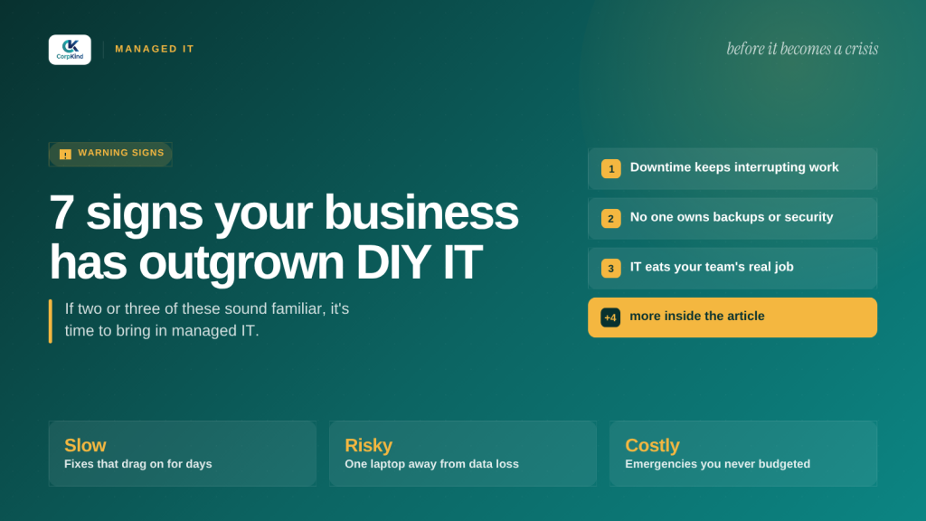 Signs your business needs managed IT support in Nepal